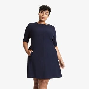 MM Lafluer - The Emily Dress - Galaxy Blue - 14